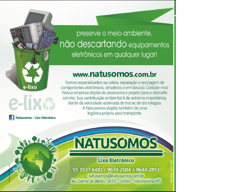 Porto Mauá promove campanha de recolhimento de lixo eletrônico.